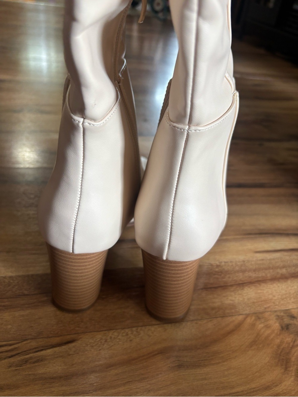 New- ZBY Tall Over-the-Knee Block Heel Boots for Women- 8 - Picture 9 of 11